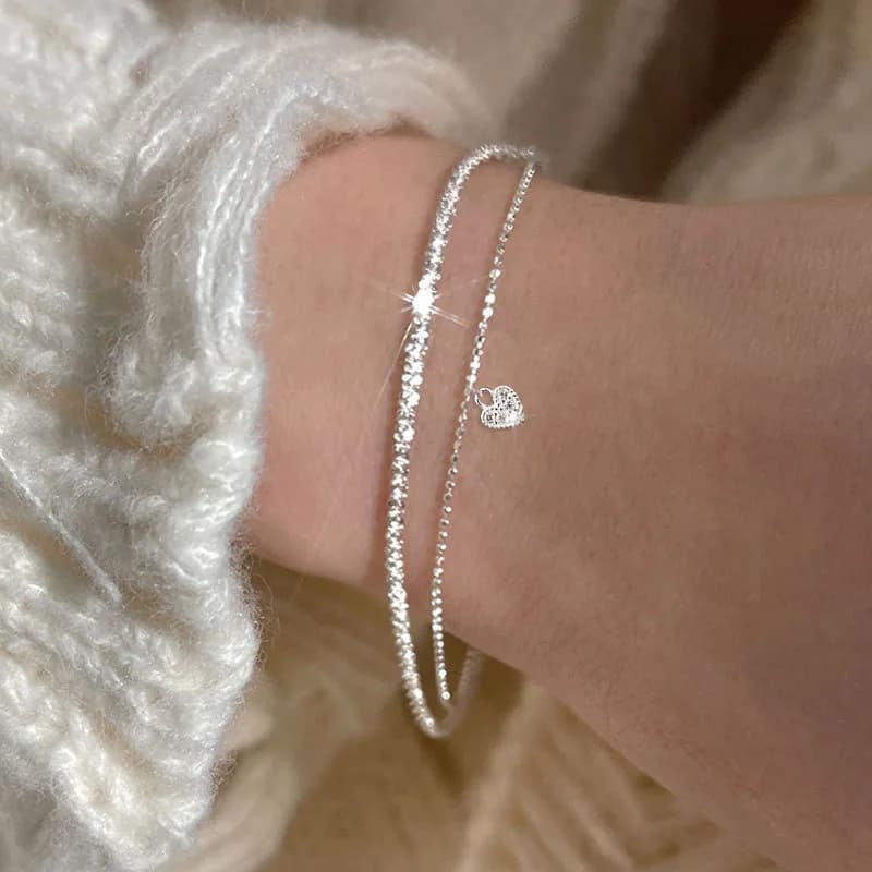bracelet argent femme manège à bijoux