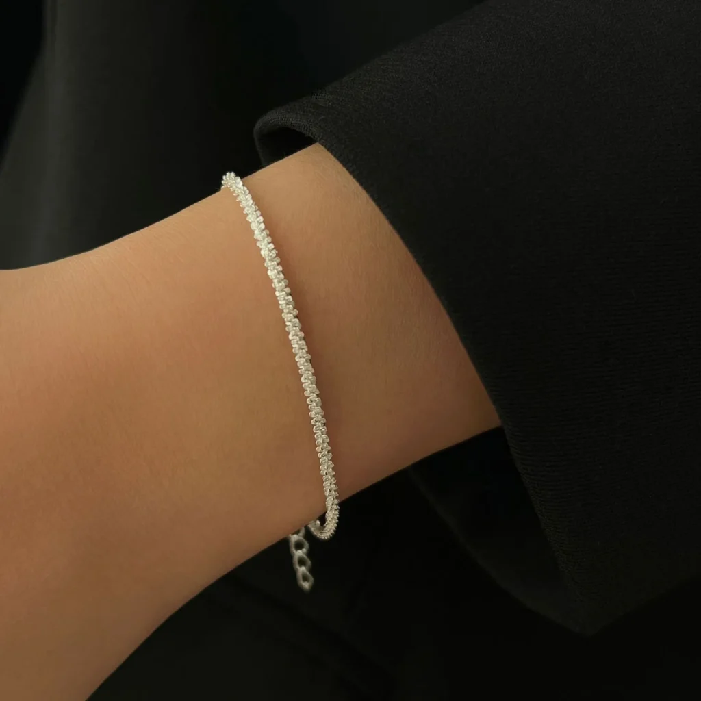 bracelet argent femme manège à bijoux